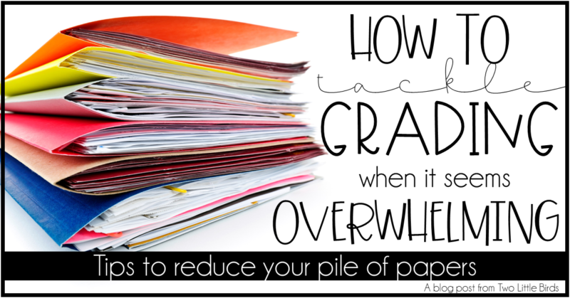 How to Tackle Grading When It Seems Overwhelming