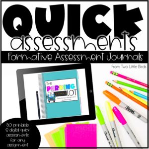 Quick Assessments: Formative Assessment, Exit Tickets