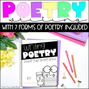Poetry: A Poetry Writing Unit & Digital Lessons
