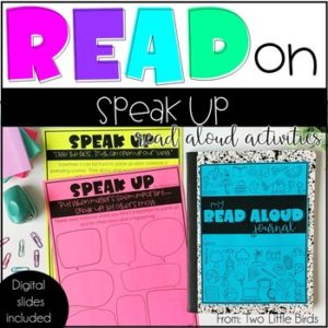 Read Aloud Book Companion-Speak Up