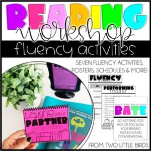 Reader's Workshop: Fluency Practice, Fluency Activities, Fluency Folders