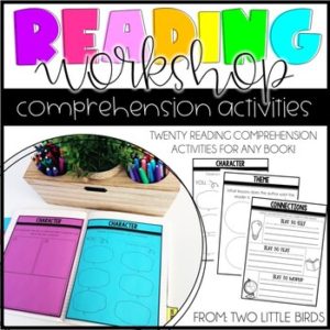 Reader's Workshop: Reading Comprehension Pages for Any Book