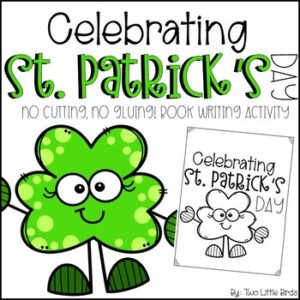St. Patrick's Day Activity| St. Pat's Day Writing Activity | Foldable Book