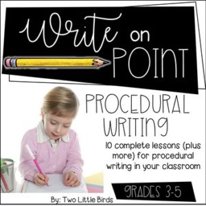 Writers Workshop: Procedural How To Writing Unit Lessons & Posters