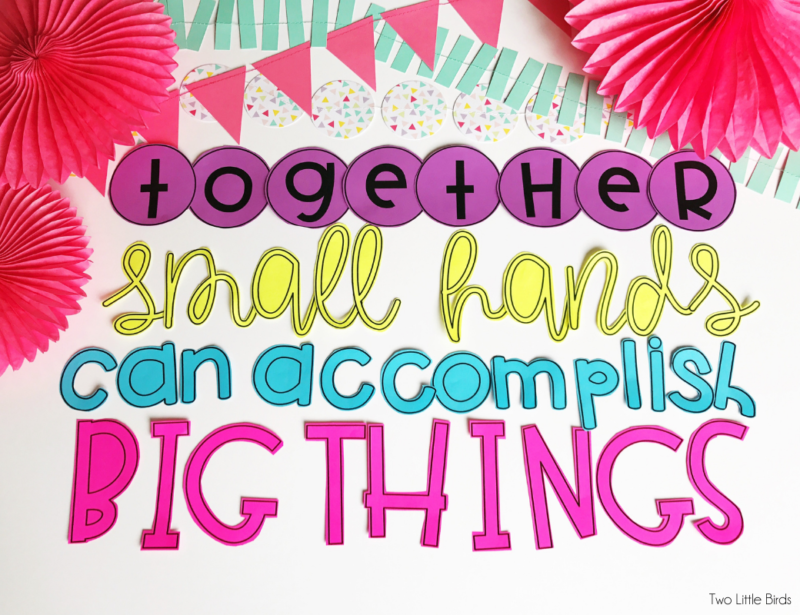 7 Meaningful Activities for the First Week of School - Two Little Birds ...