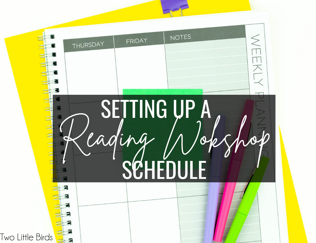 How to Make a Reading Workshop Schedule with Limited Time