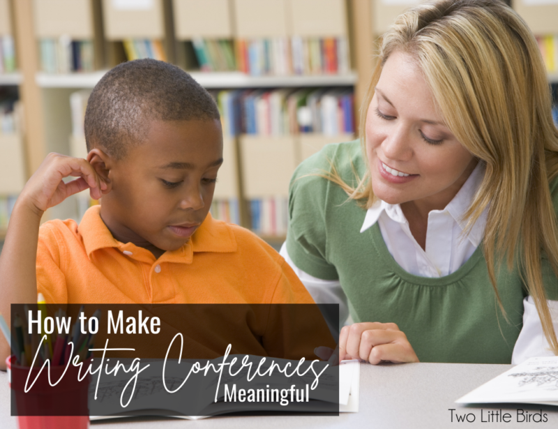 How To Make Writing Conferences Meaningful