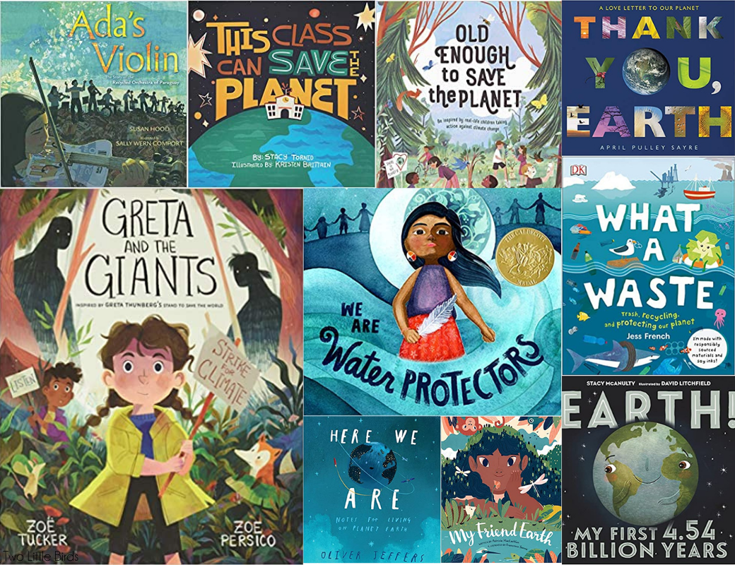 Earth day book covers