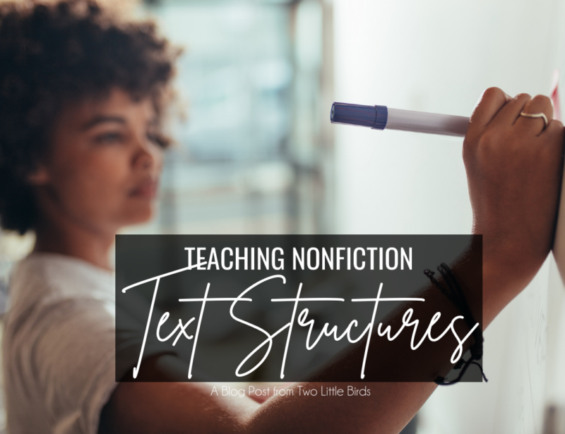 Activities for Teaching 5 Types of Nonfiction Text Structures