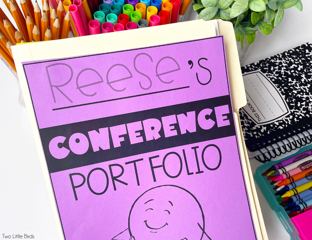 parent teacher conference portfolio