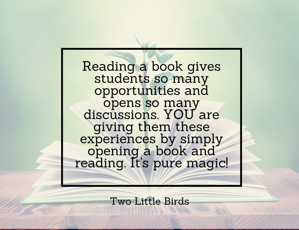 reading aloud is pure magic