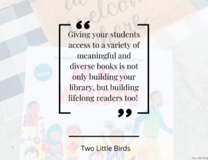 Creating a Classroom Library on a Budget - Two Little Birds Teaching