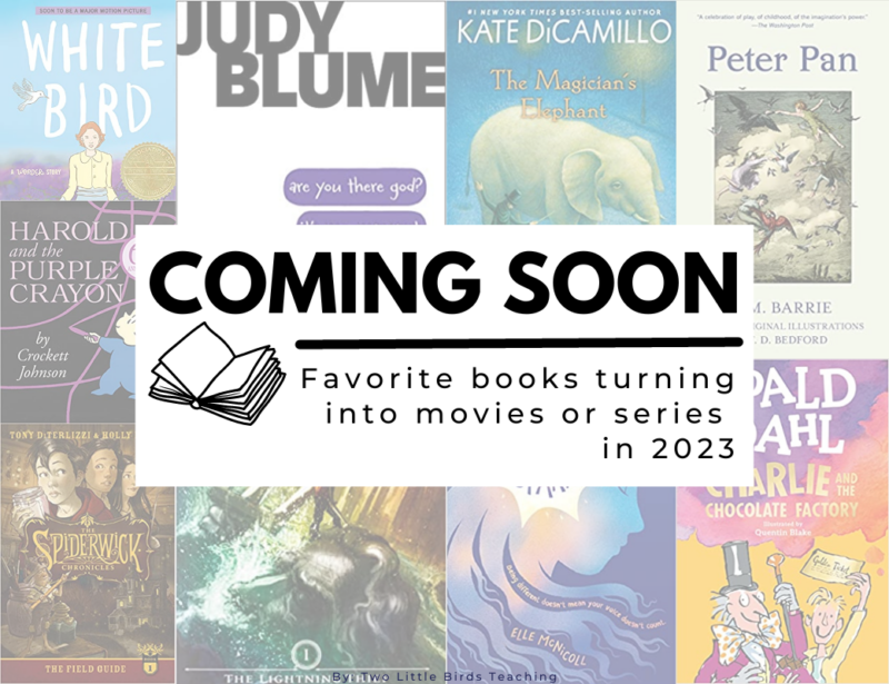 Favorite Books Coming to the Big Screen in 2023
