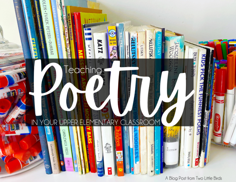 5 Ways to Teach Poetry in Upper Elementary Classrooms